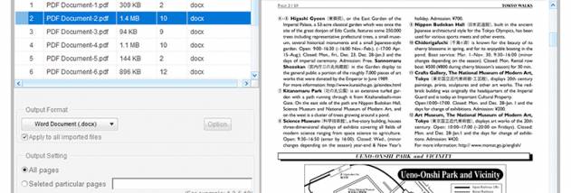 Lighten PDF to Word Converter screenshot