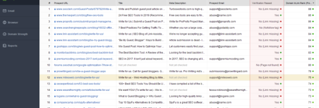 LinkAssistant Enterprise screenshot