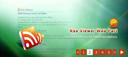 Live Banner Web Part screenshot