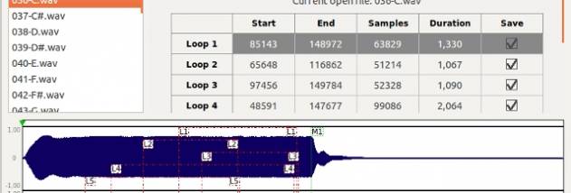 LoopAuditioneer screenshot