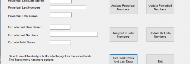 Lottery Analyzer Expert Australian screenshot