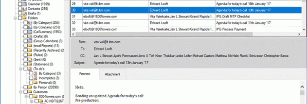Lotus Notes to Outlook Converter screenshot