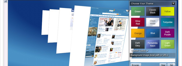 Lunascape screenshot