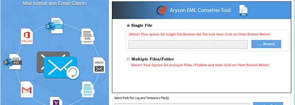 Mac EML Converter Tool screenshot