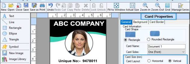 Mac ID Card Maker Software screenshot