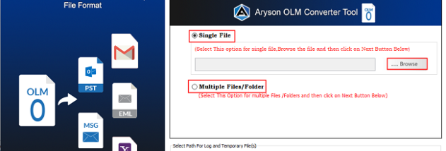 Mac OLM Converter screenshot