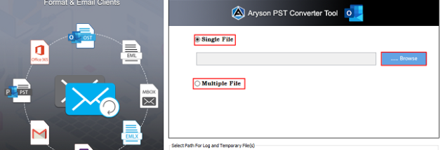 Mac PST to EML Converter Tool screenshot