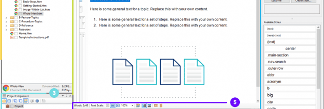 MadCap Flare screenshot