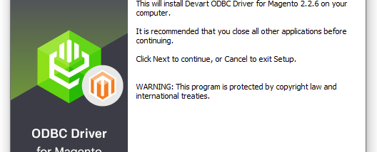 Magento ODBC Driver by Devart screenshot