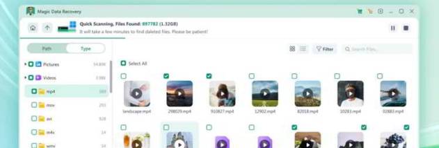 Magic Data Recovery screenshot