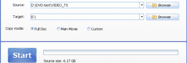 Magic DVD Copier screenshot