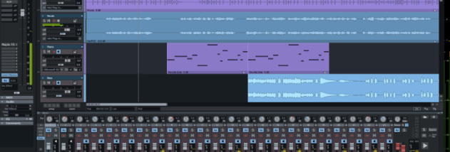 MAGIX Samplitude Music Studio screenshot
