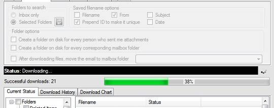 Mail Attachment Downloader screenshot