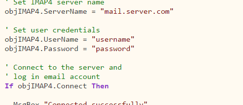 MailBee IMAP4 screenshot