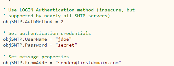 MailBee SMTP screenshot