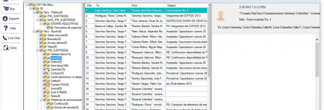MailsClick Convert OST File screenshot
