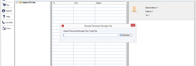 MailsClick PST Converter screenshot