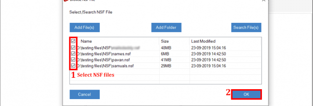 MailsDaddy NSF to MBOX Converter screenshot