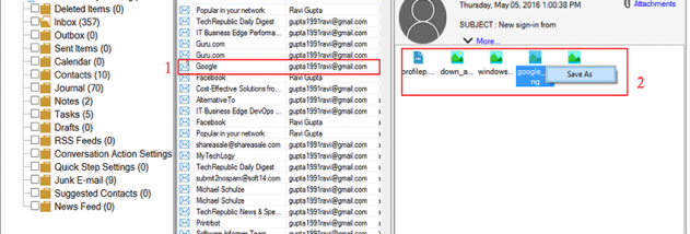 MailsDaddy PST File Converter screenshot