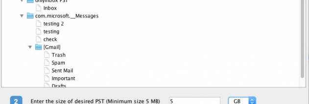 Mailvita Split PST Tool for Mac screenshot