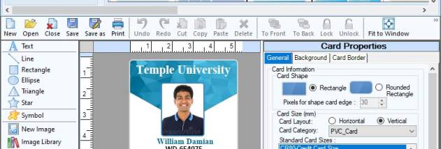Maintained Student Id Card Maker screenshot
