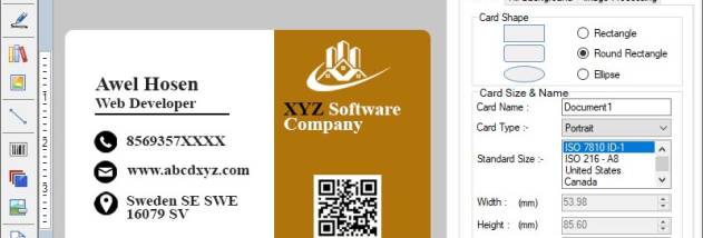 Make Business Cards Software screenshot