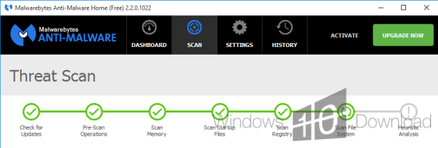 Malwarebytes Anti-Malware screenshot