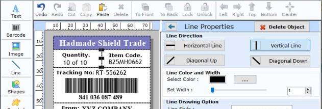 Manufacturing Barcode Creating Tool screenshot