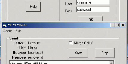 MarshallSoft Client Mailer for Foxpro screenshot