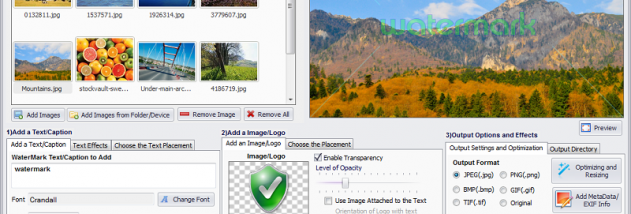 Mass Watermark screenshot