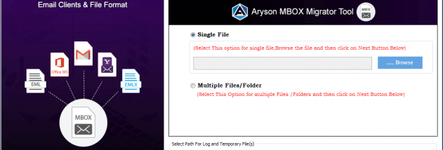 MBOX Converter screenshot