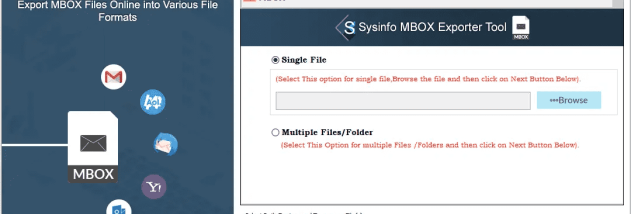 MBOX File Converter screenshot