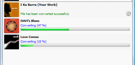MediaHuman Audio Converter screenshot
