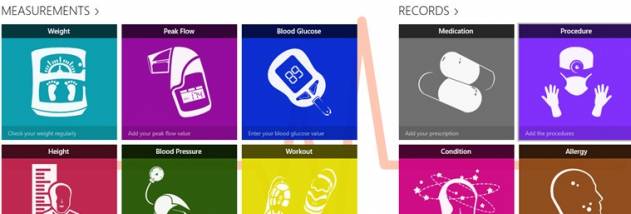 Medical Wallet Windows UWP screenshot