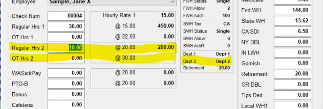 Medlin Payroll Professional Edition screenshot