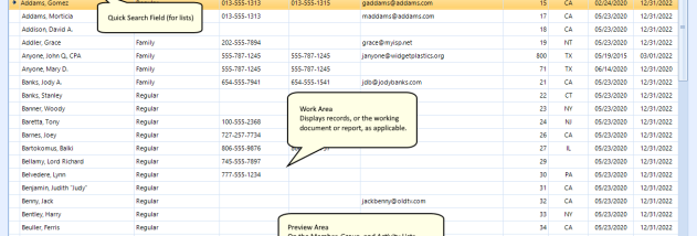 MemberTies screenshot