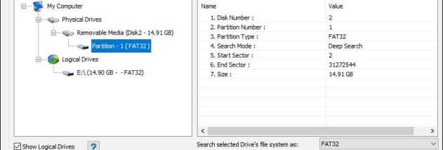 Memory Card Recovery Software screenshot