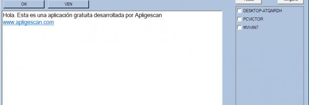 MensajeriaUDP screenshot