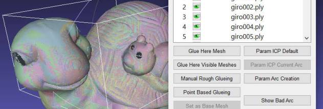 MeshLab screenshot
