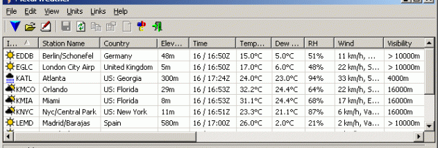 MetarWeather screenshot