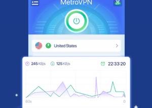 MetroVPN screenshot