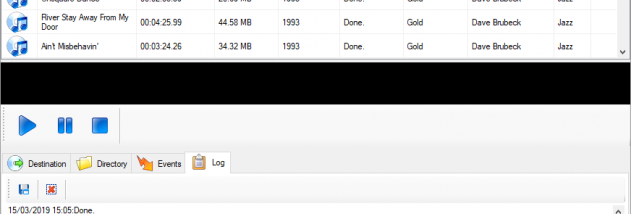 Microncode Audio CD Ripper screenshot