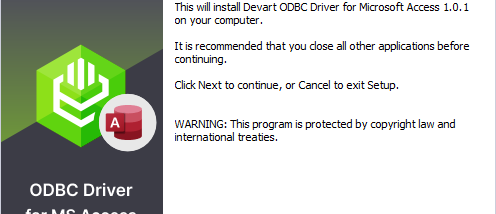 Microsoft Access ODBC Driver by Devart screenshot
