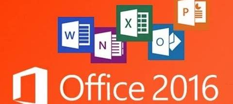 Microsoft Office 2016 screenshot