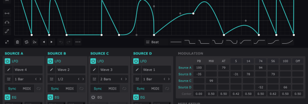 MidiShaper screenshot