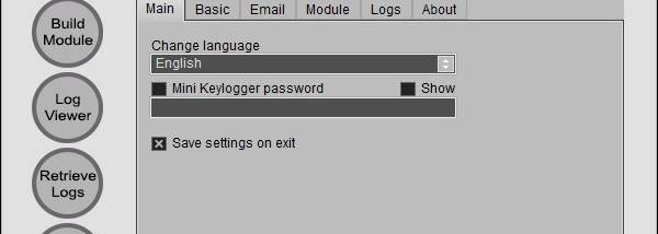 Mini Keylogger screenshot