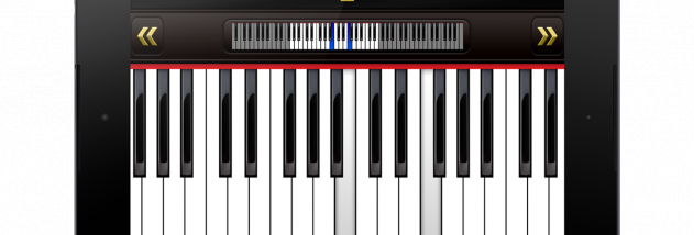 Mini Piano Windows 8 screenshot