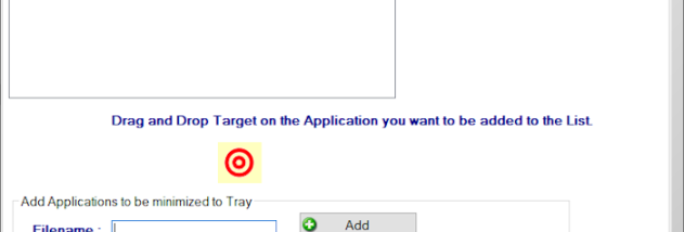 MinimizeToTrayTool screenshot
