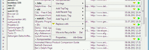miTaggedMarks screenshot