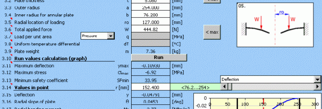 MITCalc Plates design and calculation screenshot